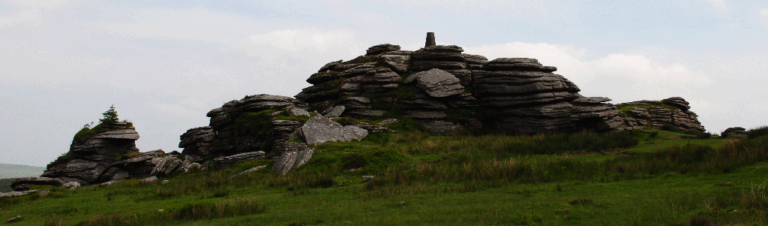 Bellever Tor in the heart of Dartmoor