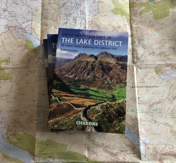Picture of a book for sale. Great Mountain Days in the Lake District by Mark Richards