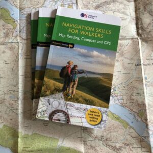 A picture of the Navigation skills for walkers Book' that is on sale on our website.