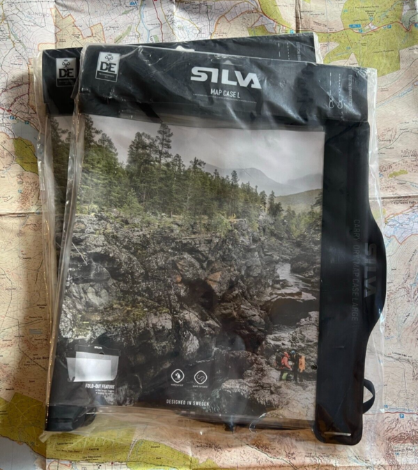 A picture of a large SILVA map case that is for sale on our website.