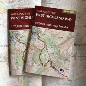 Walking The West Highland Way - 1:25,000 Route Map Booklet by Cicerone