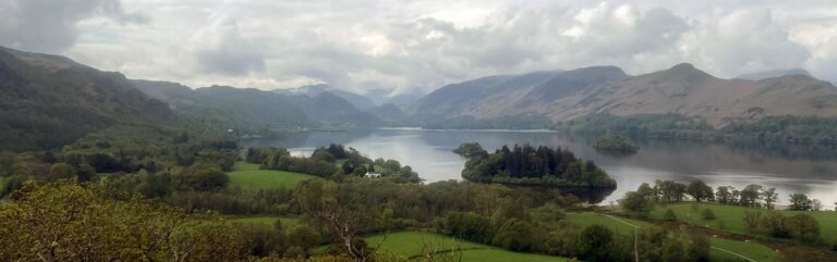 Derwentwater from Castle Head